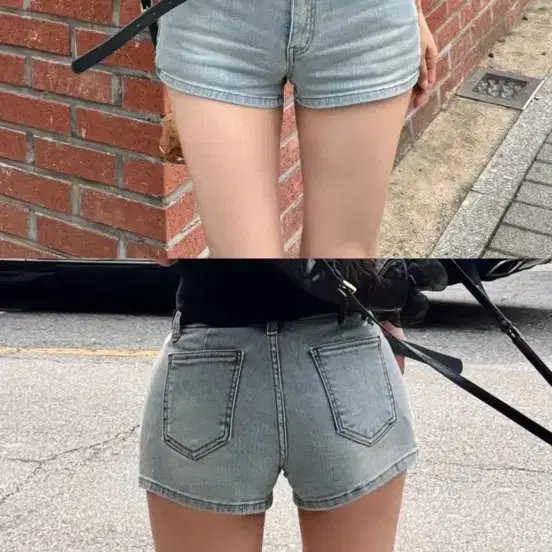 카인다미 로우웨스트 연중청 숏팬츠 L