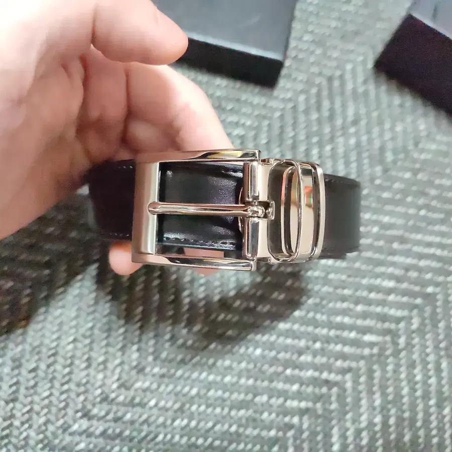 스타메라 이태리 가죽벨트 30mm 블랙 새제품