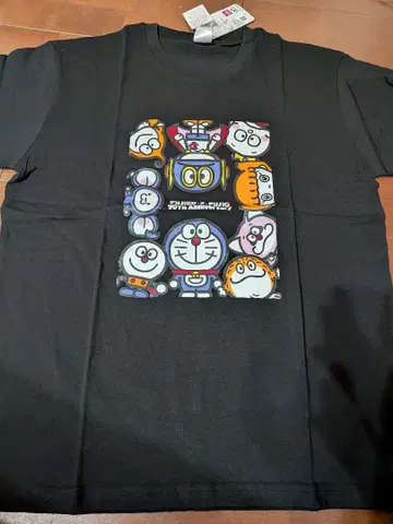 UNIQLO 후지코 F 후지오 탄생 90주년 기념 T셔츠 블랙 XL