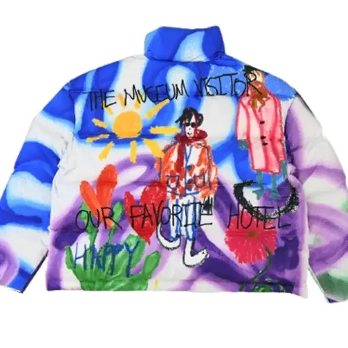 (새상품, 네고가능)MUSEUM HOTEL DOWN JACKET (BLUE) M