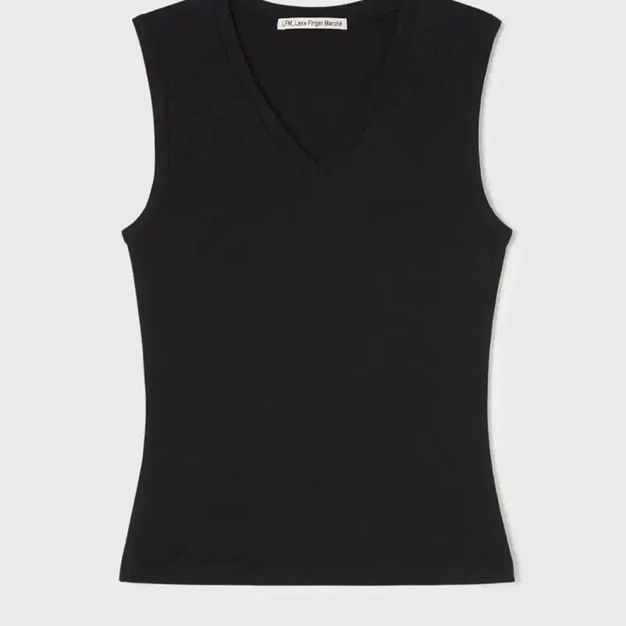 LFM 브이넥 나시 soft v neck sleeveless