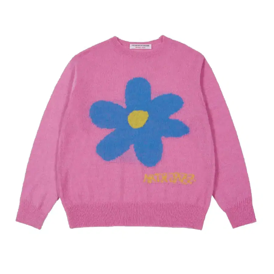 (새상품, 네고가능) FLOWER JACQUARD SUMMER KNIT (PINK) L