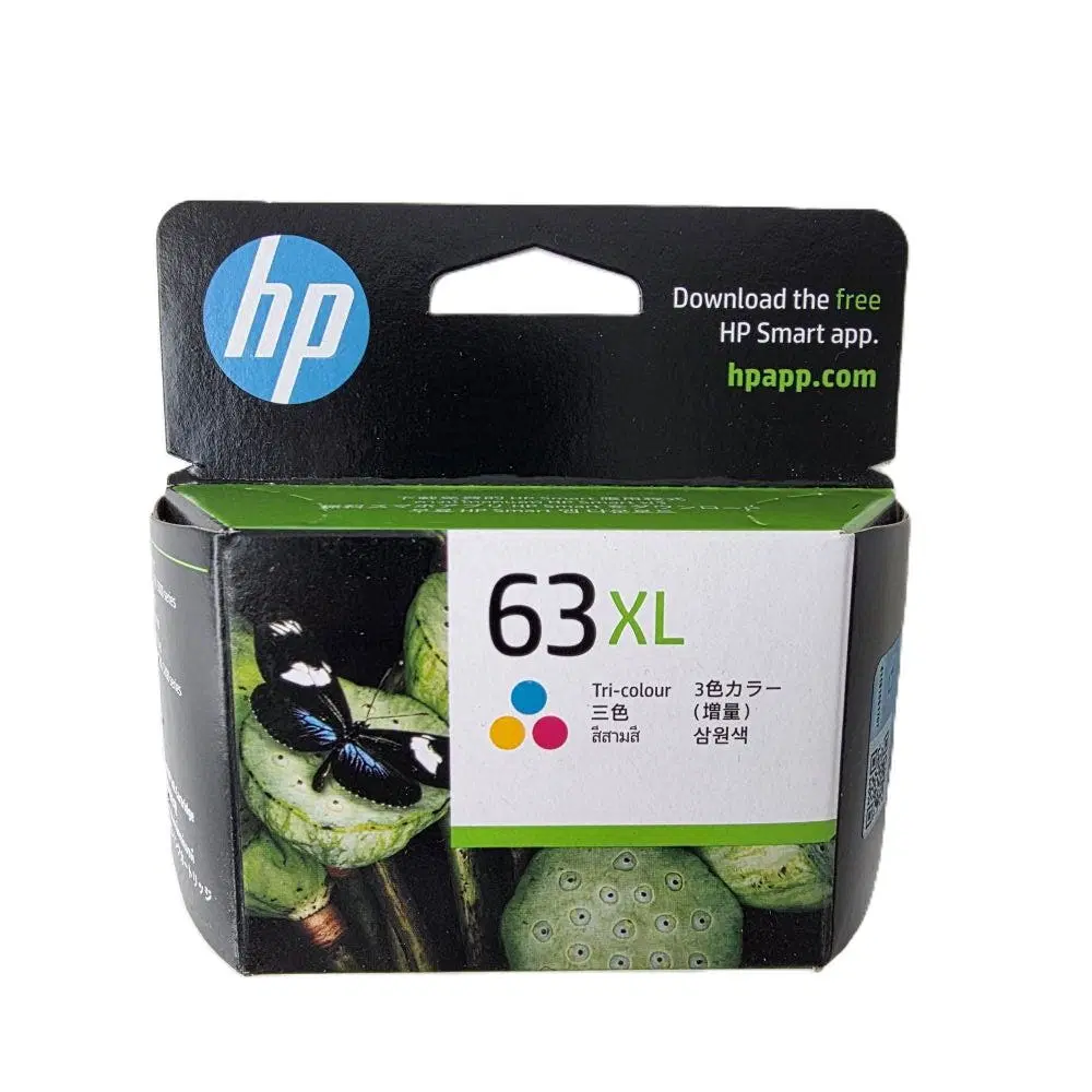 (새상품)2023년11월생산 HP F6U63AA (정품) 63XL 컬러