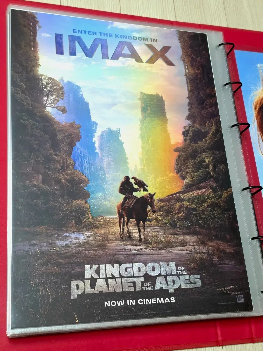 [전용박스포장]영화 혹성탈출:새로운시대 IMAX 포스터(A3)