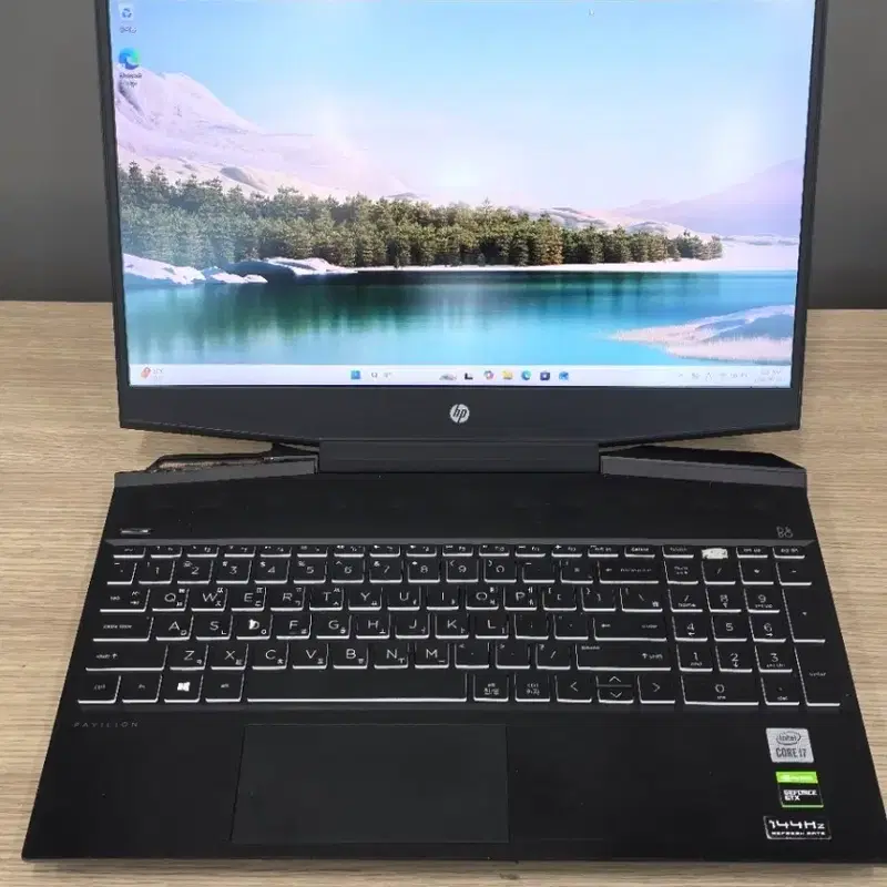 C급 고성능 HP 파빌리온 15 게이밍 노트북