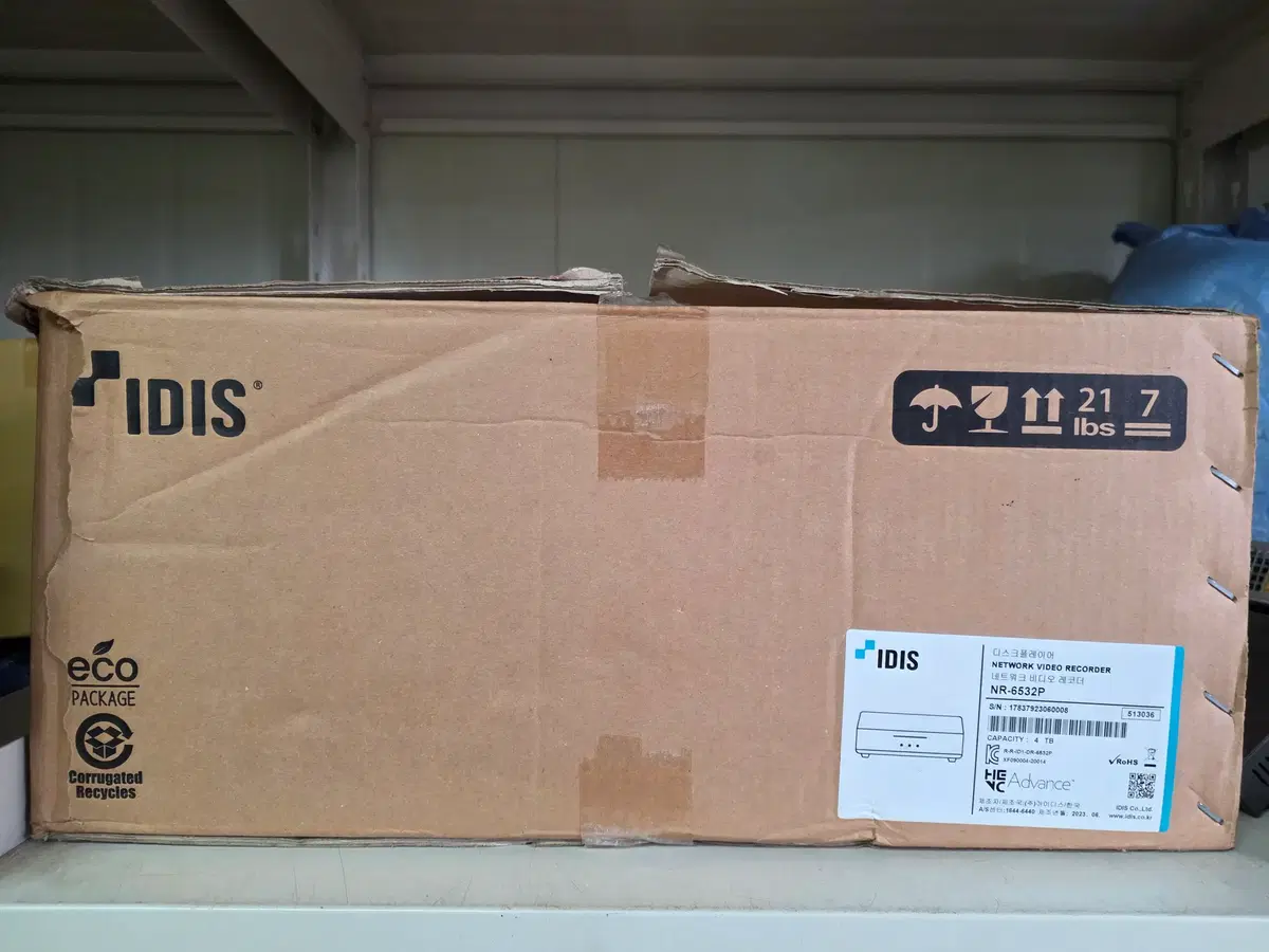 NVR IDIS 아이디스 NR-6532P