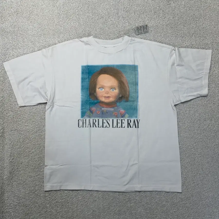 [2XL] 세인트미카엘 처키 티셔츠 화이트