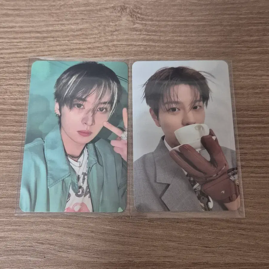 스키즈 &버전 앨포 교환