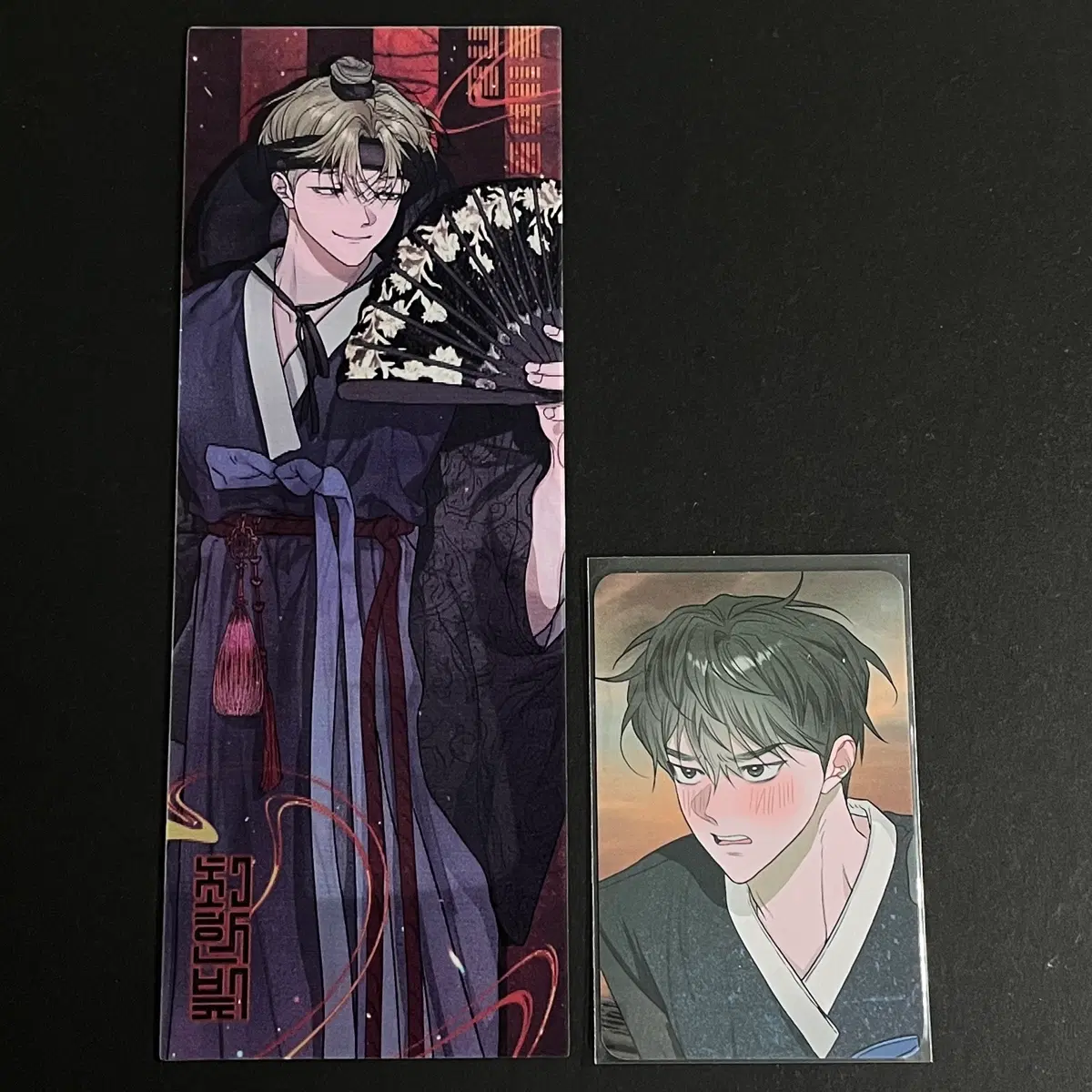 사화 렌티큘러 카드 꽃이 지는 연못 최한빛 한우주 일괄