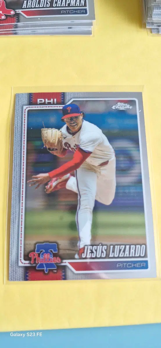 MLB 2026 필리스 헤수스 루자르도 크롬카드