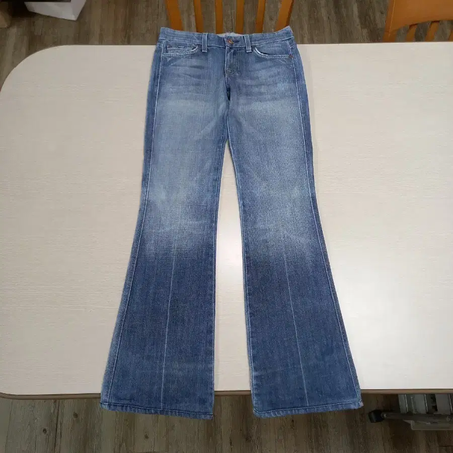 26 7Jeans USA 골반 워싱 스판 부츠컷 26-645