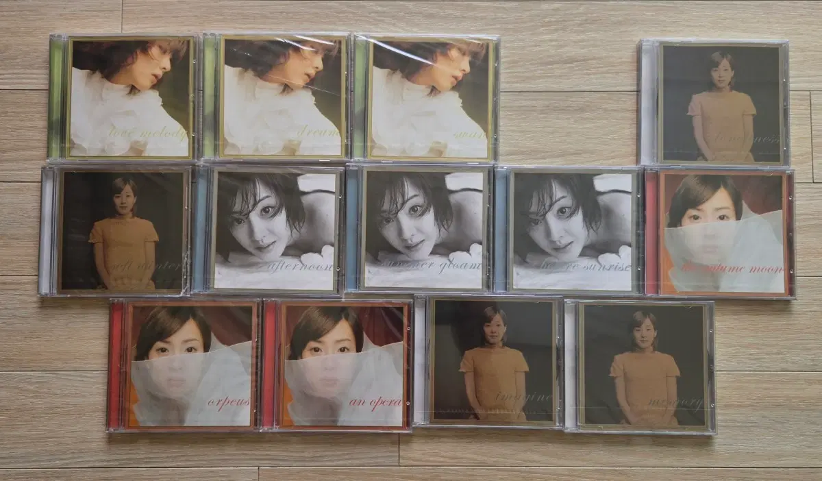 (미개봉) 이수영 기억 미개봉 CD 13장
