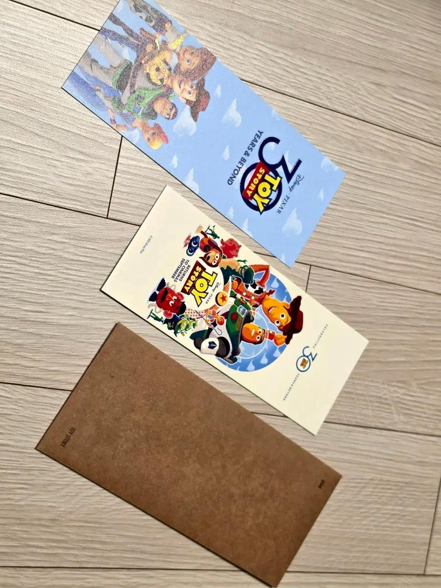 [영화굿즈]영화 디즈니 토이스토리 30주년 기념 TTT 특전 굿즈