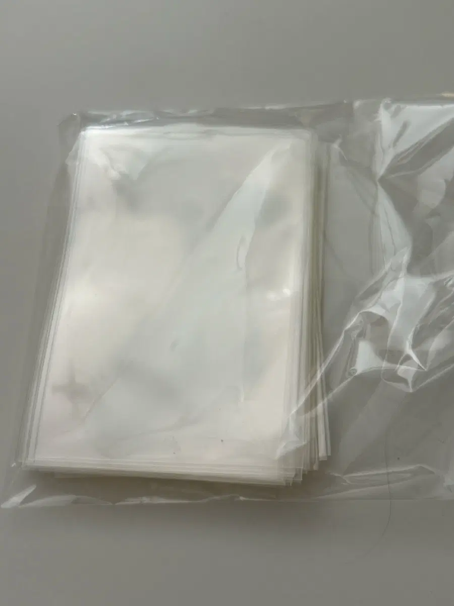 투명 포토 카드 슬리브 약 30장