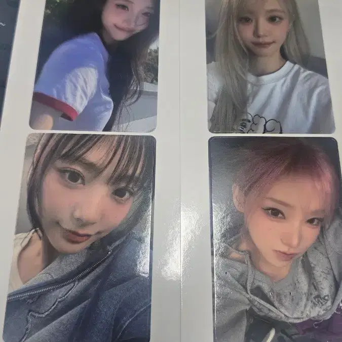 QWER 포토카드 4종 세트