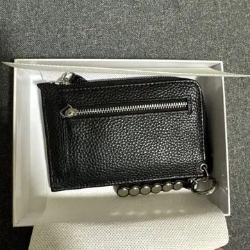 이아파피요네 지갑 [호시 기획] 천연 가죽 스터드 프래그먼트 케이스 블랙