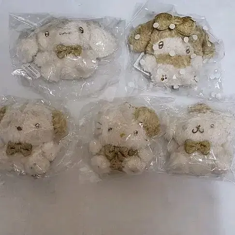 산리오 인형키링 5종 세트 일괄