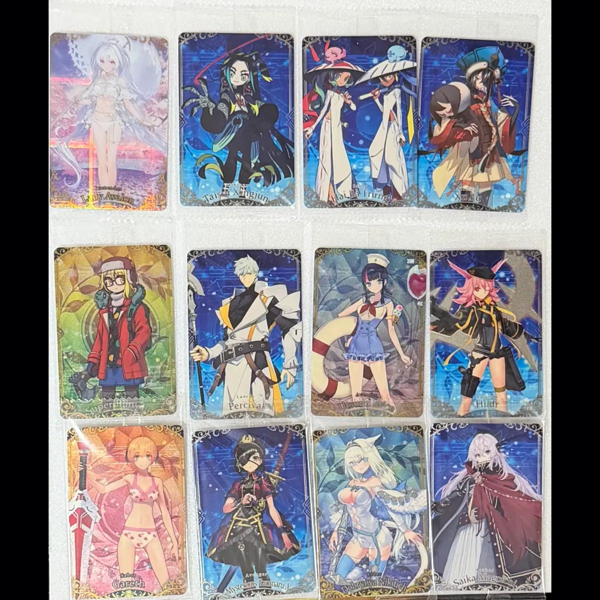 페이트 그랜드 오더 fgo 페그오 웨하스 프멀 등 일괄판매
