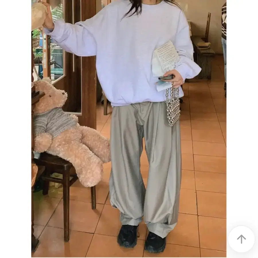 블렘토 햄 턱 슬랙스 s