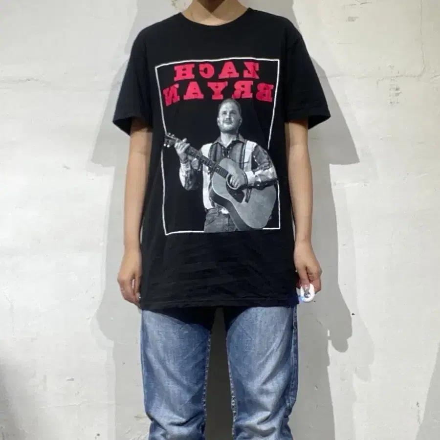 자크 브라이언 Zach Bryan 오피셜 콘서트 투어 밴드 티셔츠 M