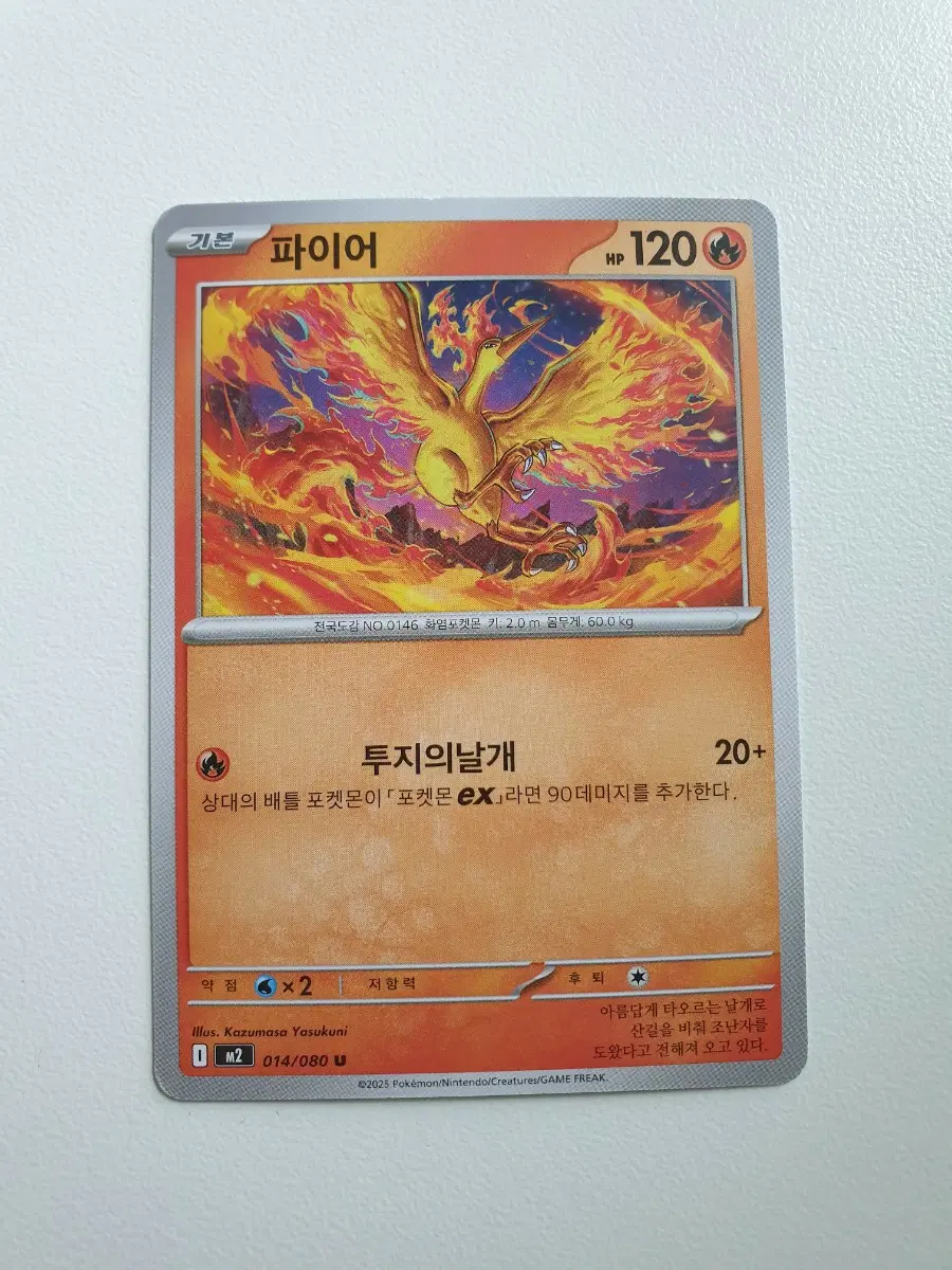 파이어 포켓몬카드