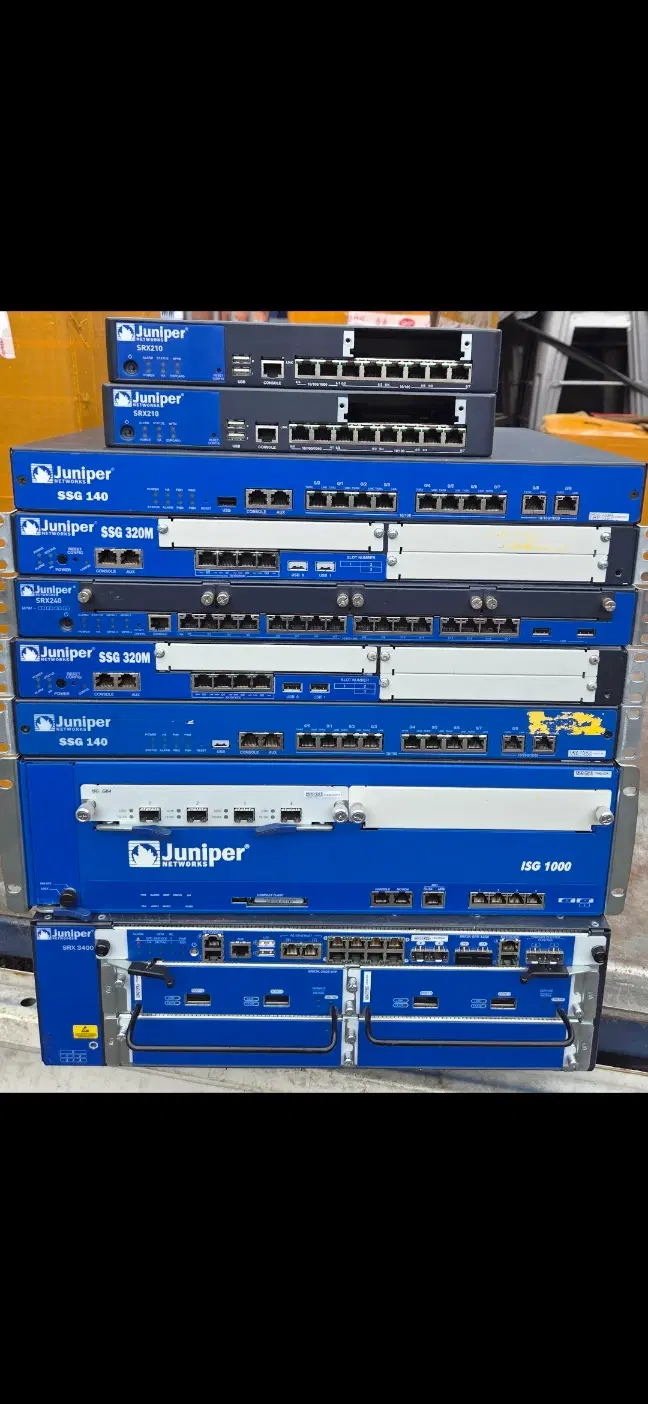 (가격인하)주니퍼 JUNIPER 게이트웨이 방화벽 SRX210,SSG140,SSG320M,SRX240,SSG140, ISG10
