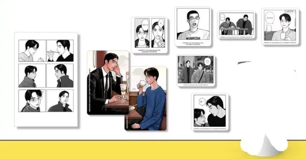 패밀리레스토랑가자 가라오케가자 이벤트 카페 특전 엽서