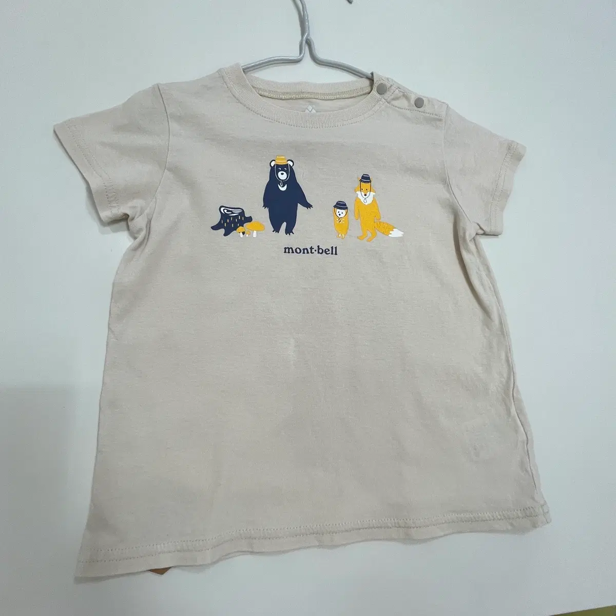 일본 90 남아 몽벨 반팔 티셔츠