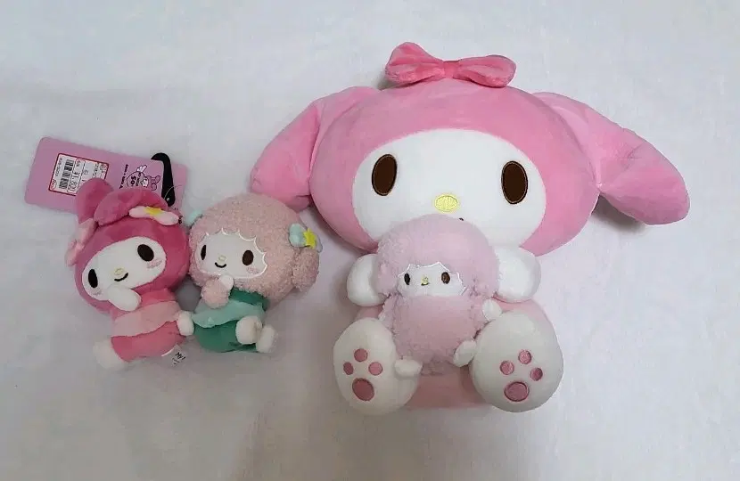 마이멜로디 인형 핑크 2종 세트