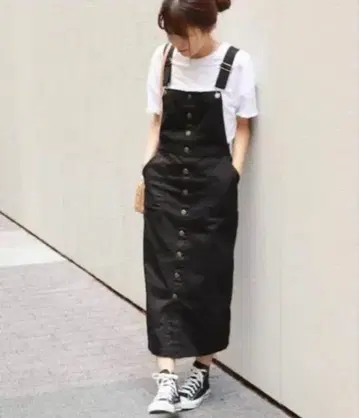 Spick and Span SOMETHING 오버롤 스커트 XS