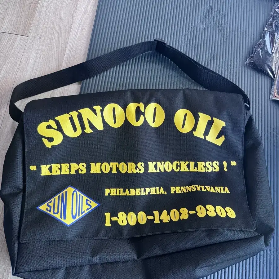 (새상품) sunoco 서노코 매신저백