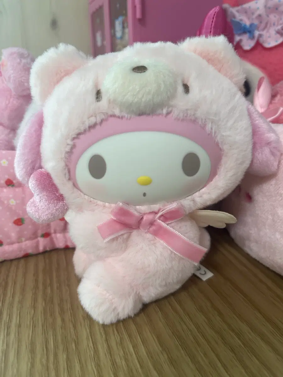 마이멜로디 엔젤 베어 마코 인형