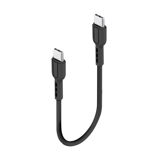60W C타입 to C타입 고속충전 케이블 0.5m 블랙
