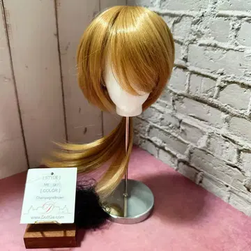 인형용 가발 9-10인치 하나로 묶음