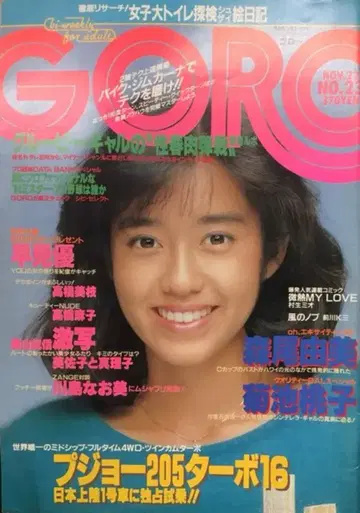 GORO 고로 1984년 11월 22일호