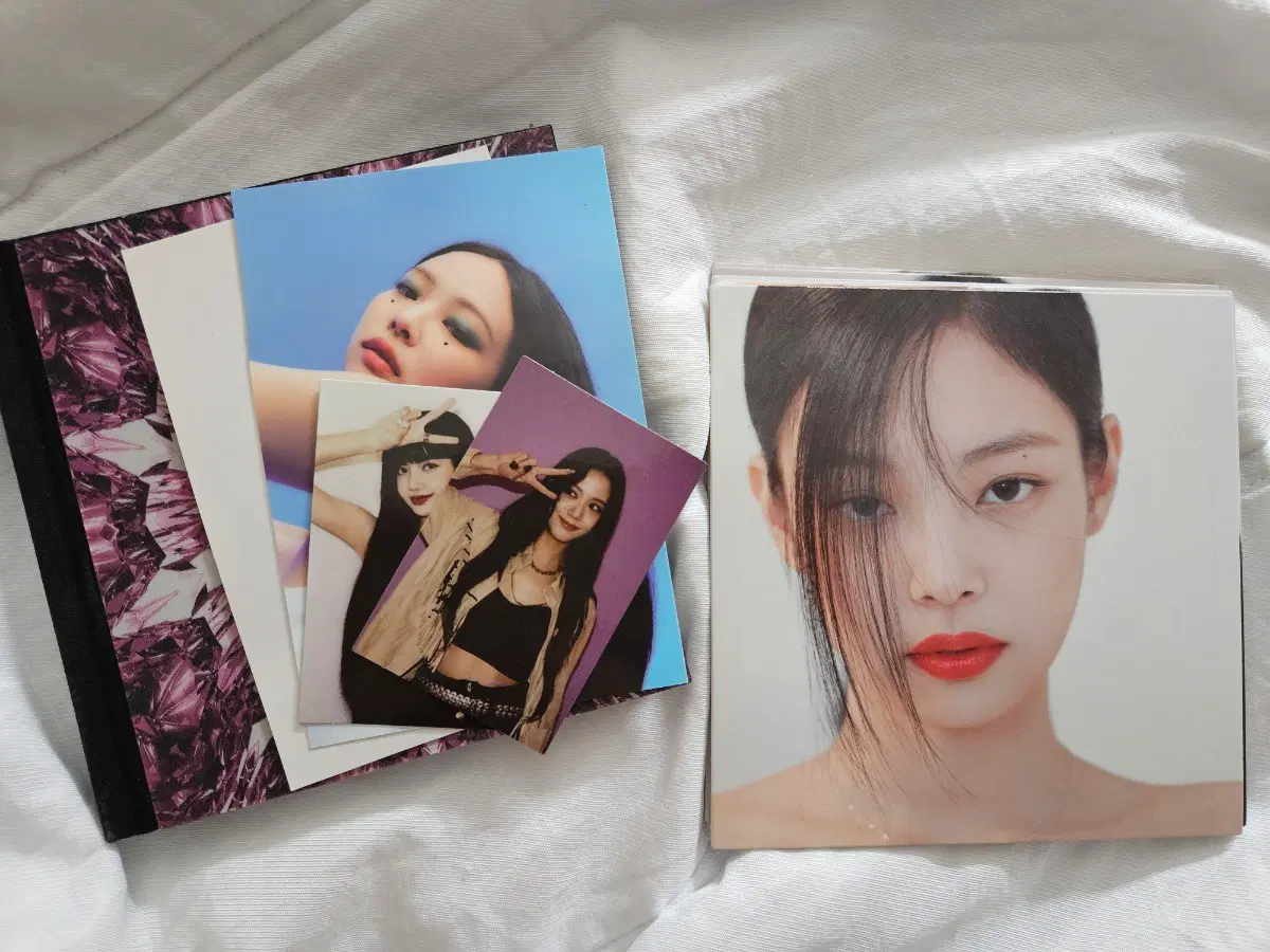블랙핑크(The album)+포토카드(지수,리사)+멤버별 굿즈 9장