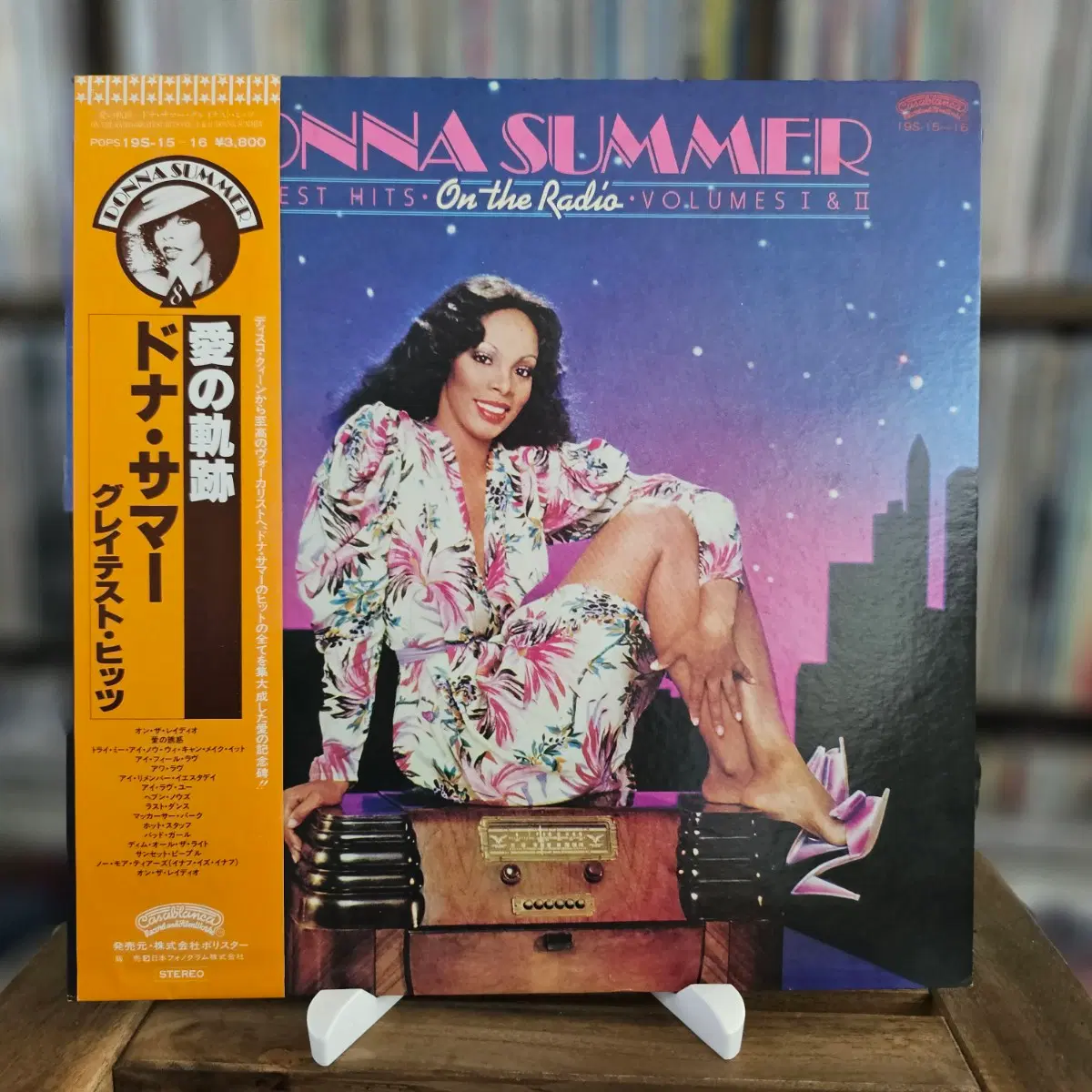 (2LP, 도나 서머, 첫번째 베스트 앨범) Donna Summer- On The Radio 2LP