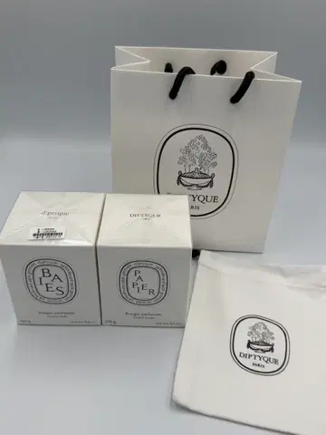 딥티크 캔들 베이 파피에 190g (파우치,쇼핑백)