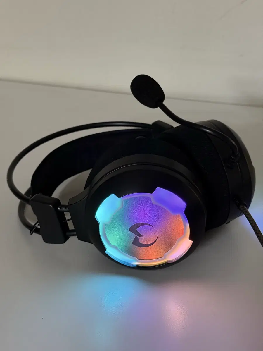 [당일발송]마이크로닉스 MH1 모프 7.1채널 RGB 게이밍 헤드셋 헤드폰