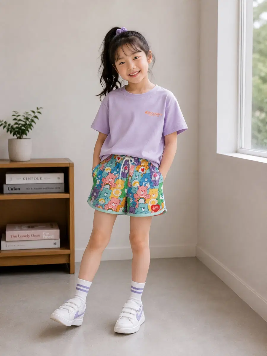 130사이즈 베비드피노 케어베어 반바지