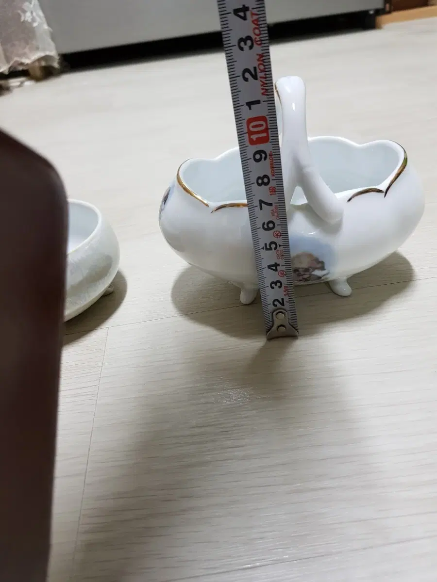 도자기 볼 앤틱 소품2점