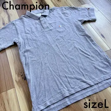 Champion 원포인트 자수 피케 셔츠 L
