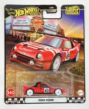 MATTEL HOTWHEELS BOULEVARD JBL29 FORD RS200 140