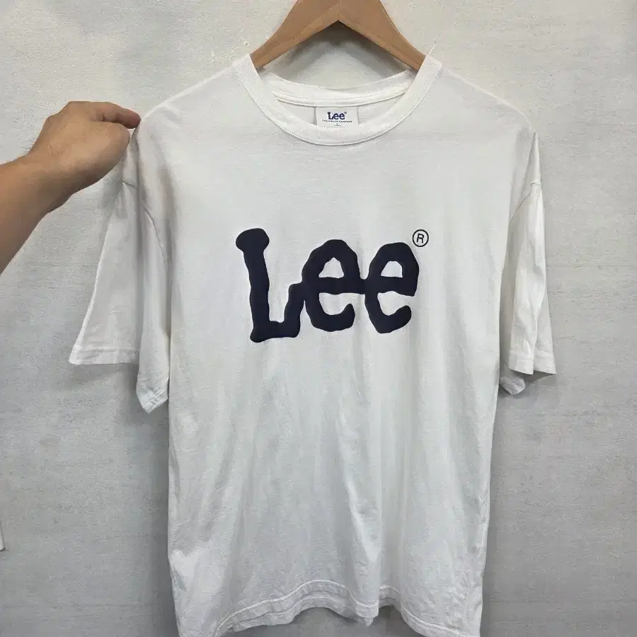 lee 빅트위치 로고 반팔 L