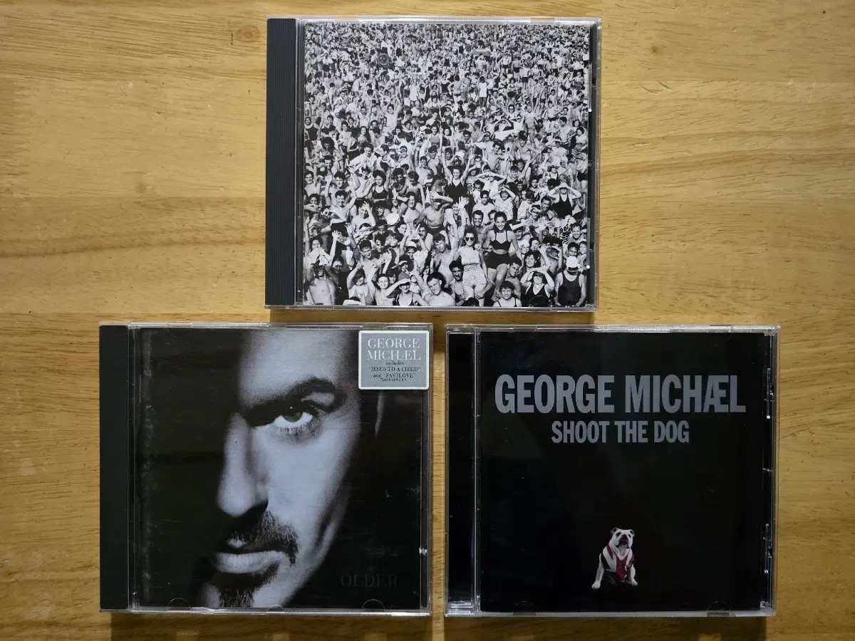 CD 음반 George Michael 조지 마이클 싱글, 앨범 3장