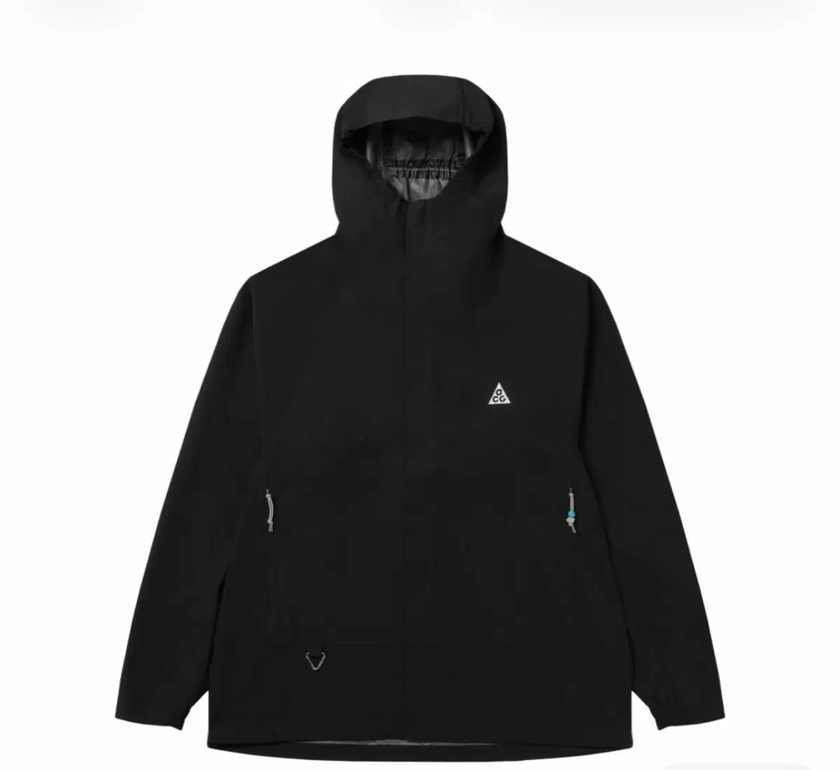 나이키 ACG 스톰핏 ADV 케스케이드 레인 풀 집 자켓 블랙