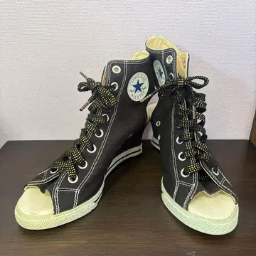 CONVERSE ALL STAR 웨지솔 오픈토 스니커즈 레어