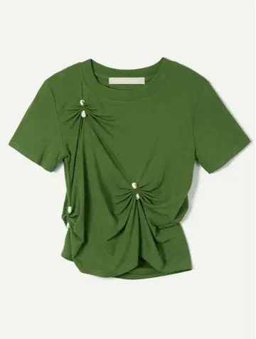 leinwande Stone Pinched Lyocel Tee