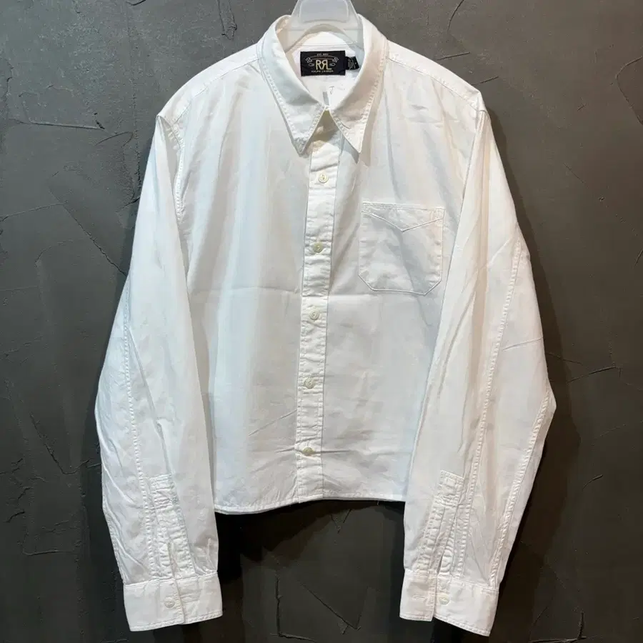 [M] RRL 폴로 더블알엘 화이트 셔츠 (기장 수선)