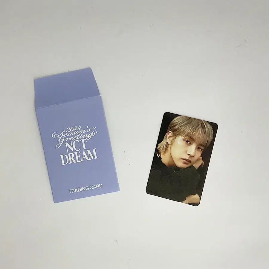 엔시티드림 런쥔 2024 시즌그리팅 포토카드 트레이딩카드 B_1 NCT DREAM RENJUN 2024 SEASON'S GREETINGS PHOTOCARD B_1